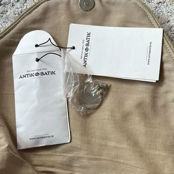 NWT antik batik boho clutch hand work - Picture 11 of 12